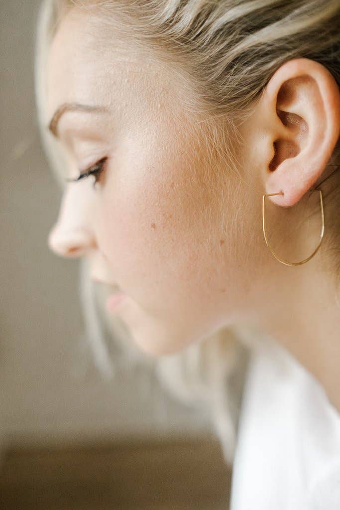 Token Jewelry - Saki Earrings: Sterling Silver