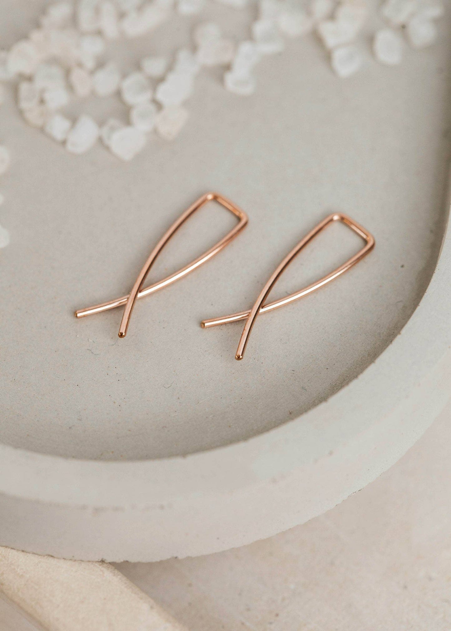 MINI Pescados | 14kt Gold Fill + Sterling Silver: Sterling Silver