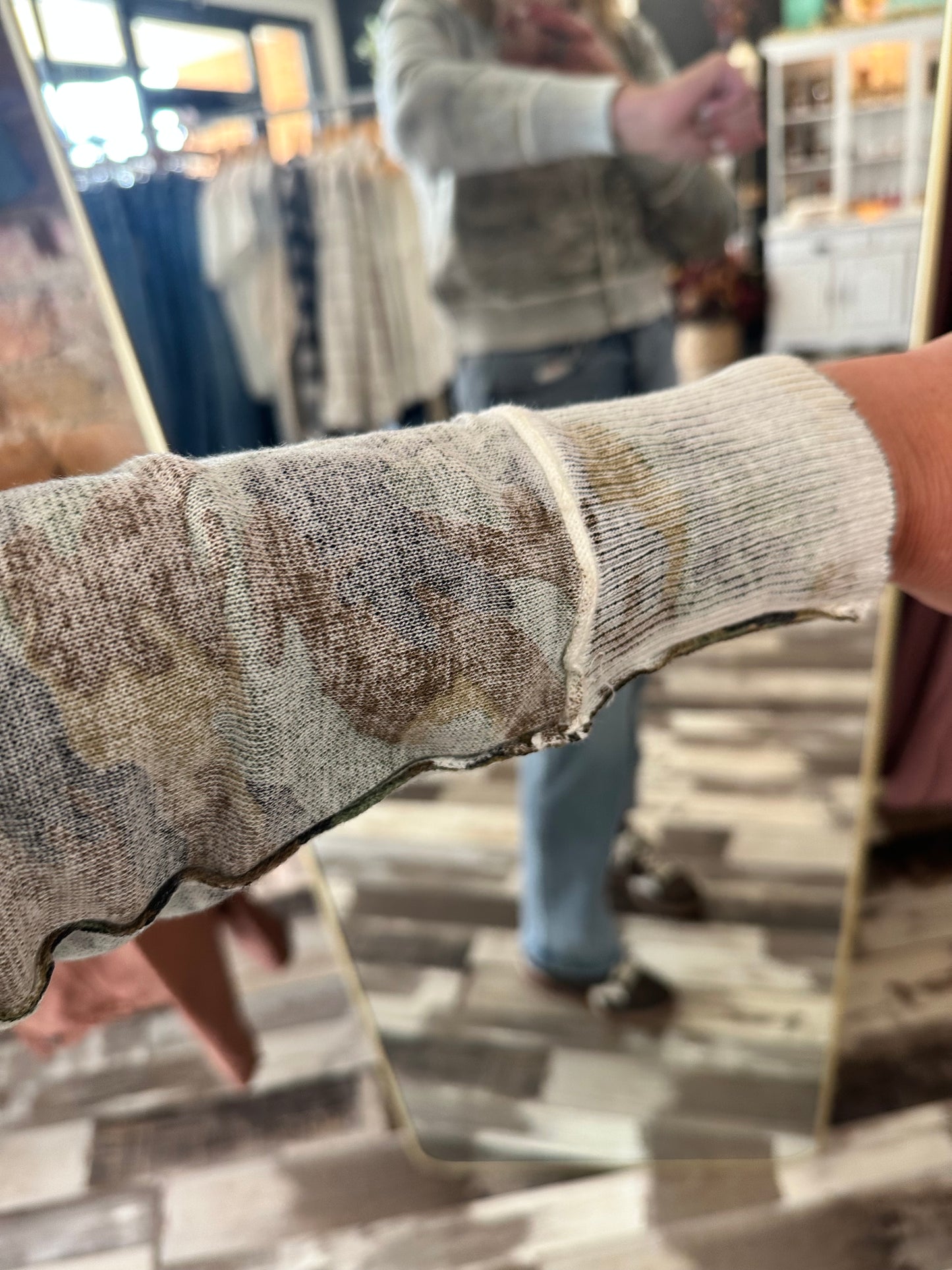 The Kori Camo Cardigan