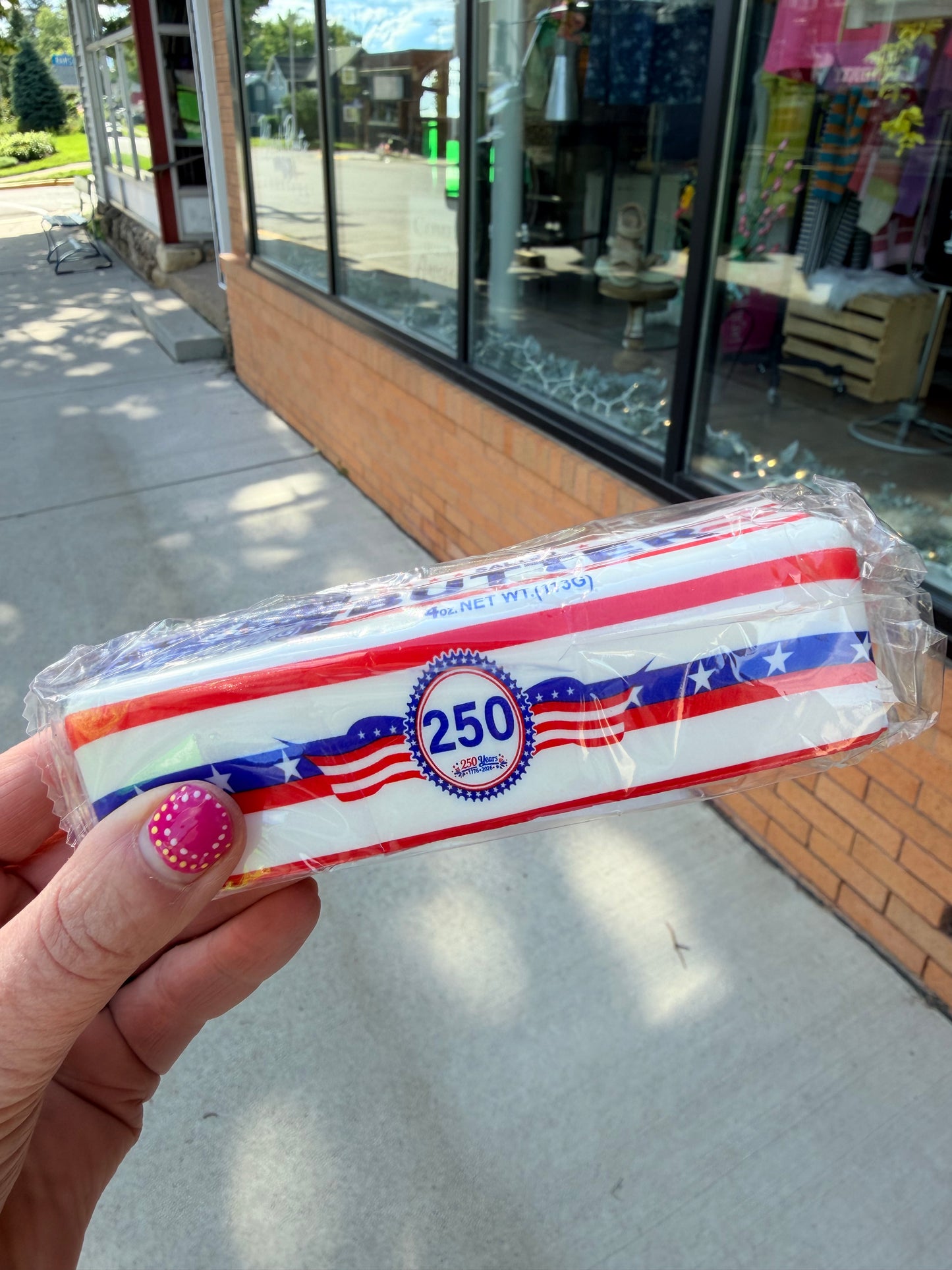 USA Flag Butter Squishy