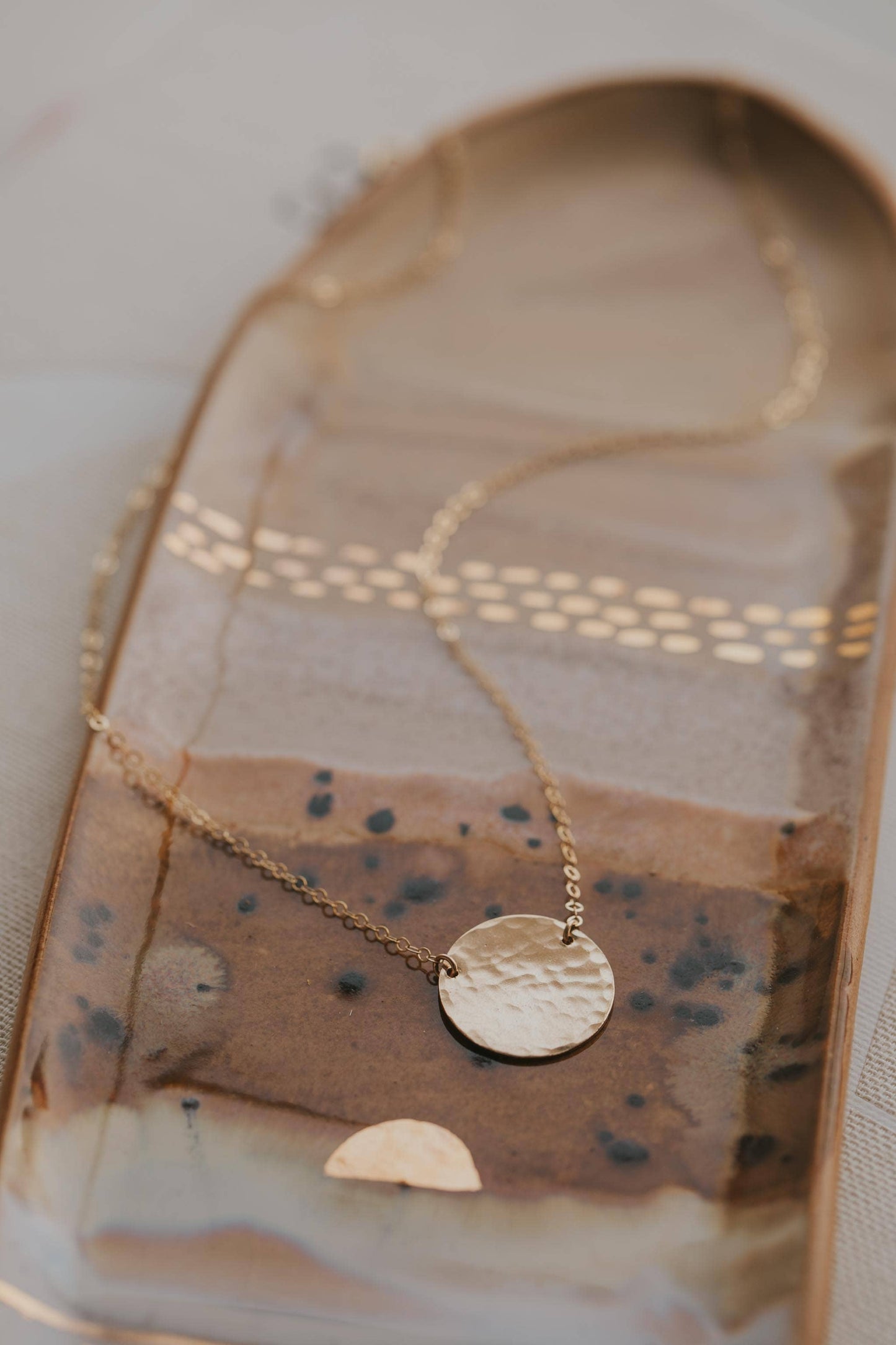 Supermoon Necklace | 14kt Gold Fill