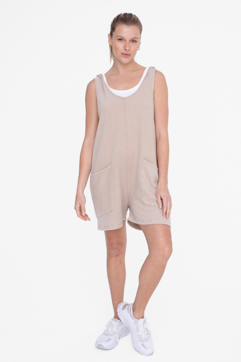 Mineral Wash Jumper w/Hood