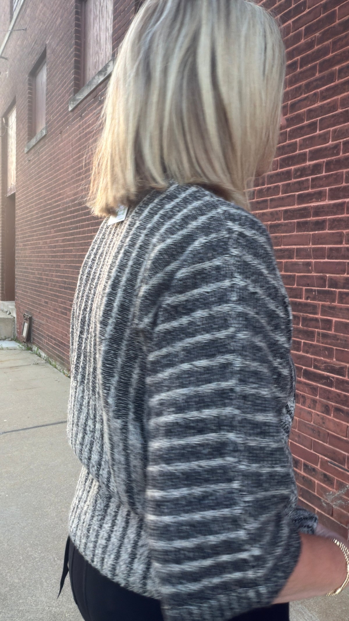 The Everly Ribbed Knit Mock Neck Sweater