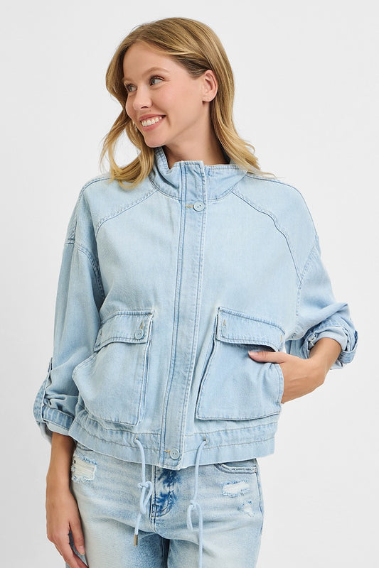 The Mattie Oversized Cargo Pocket Jacket