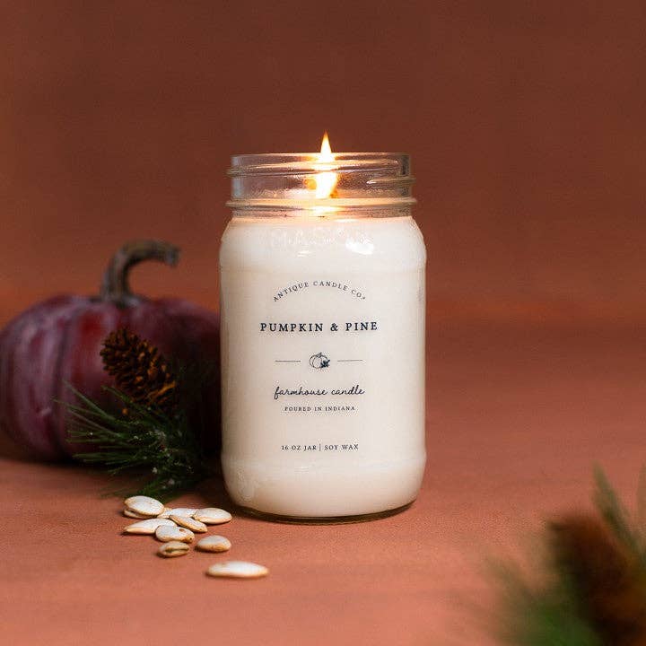 Pumpkin & Pine - Soy Candle