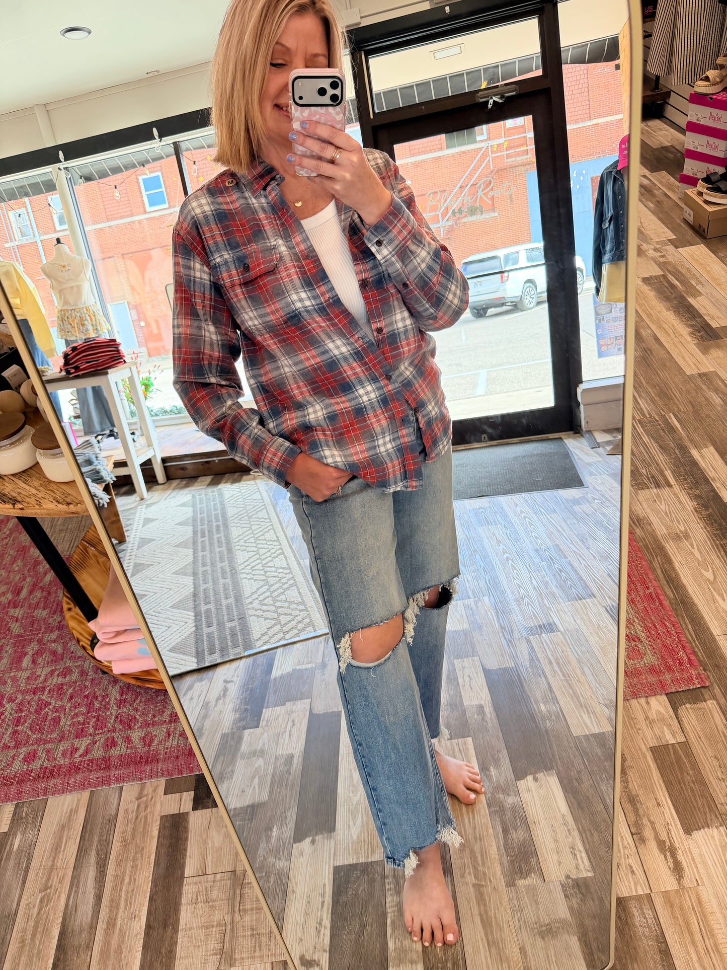 Americana Bleached Flannels