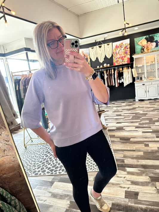 Summer Living 3/4 Sleeve Sweatshirt