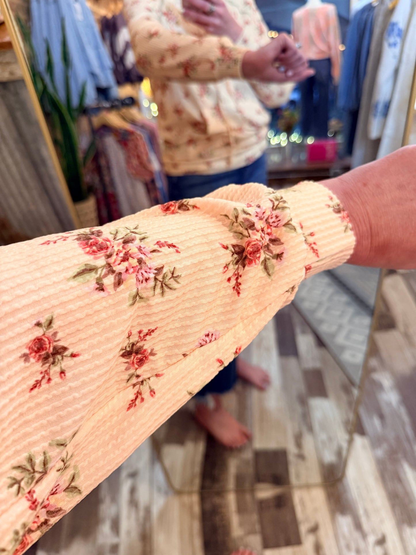 Sunshine Vibes Floral Hoodie