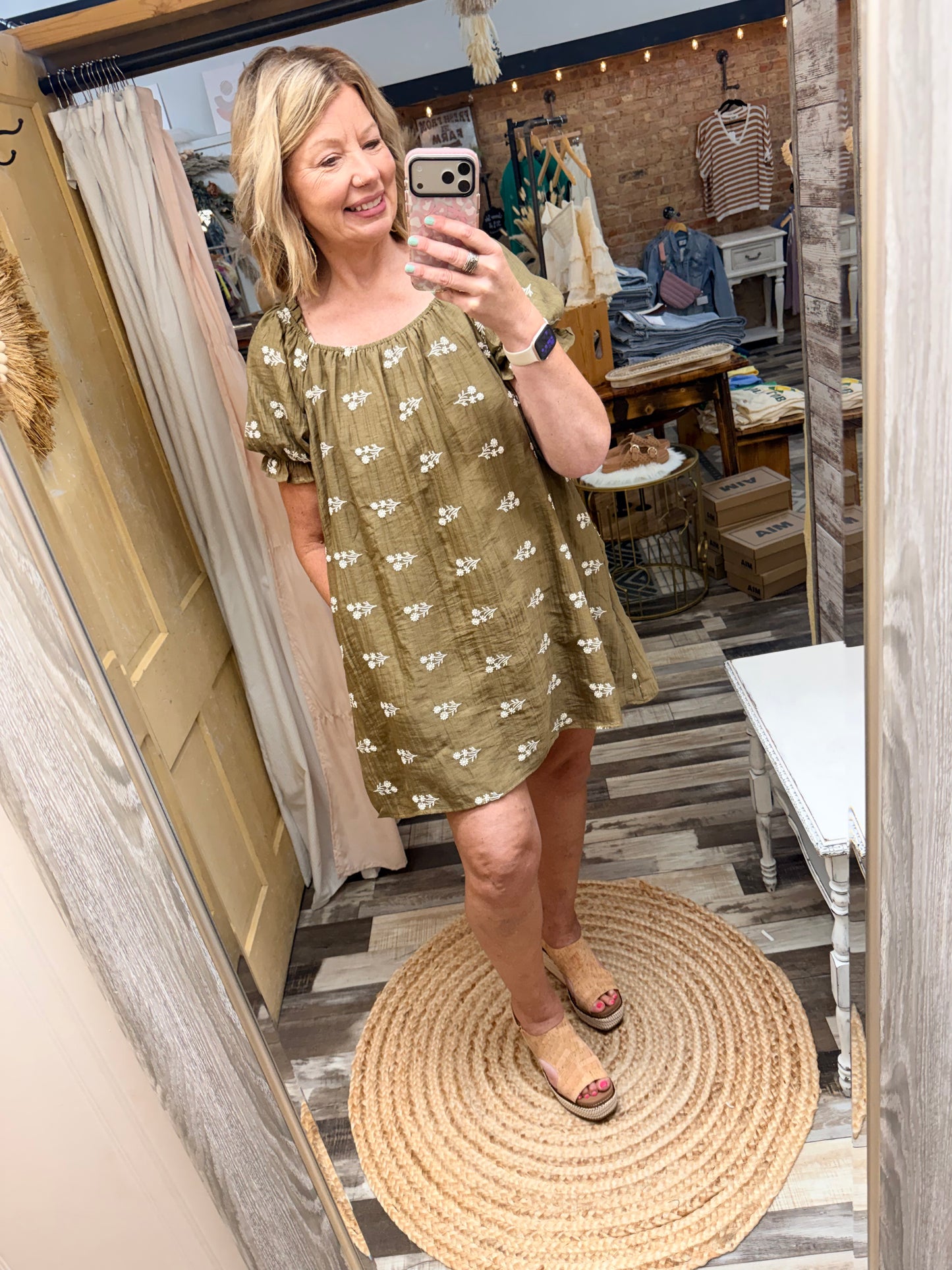 The Jordy In Dried Meadow Dress