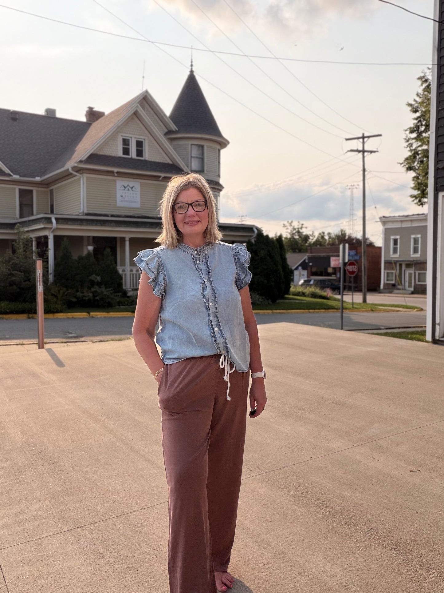 Easy Peasy Mineral Wash Drawstring Pants