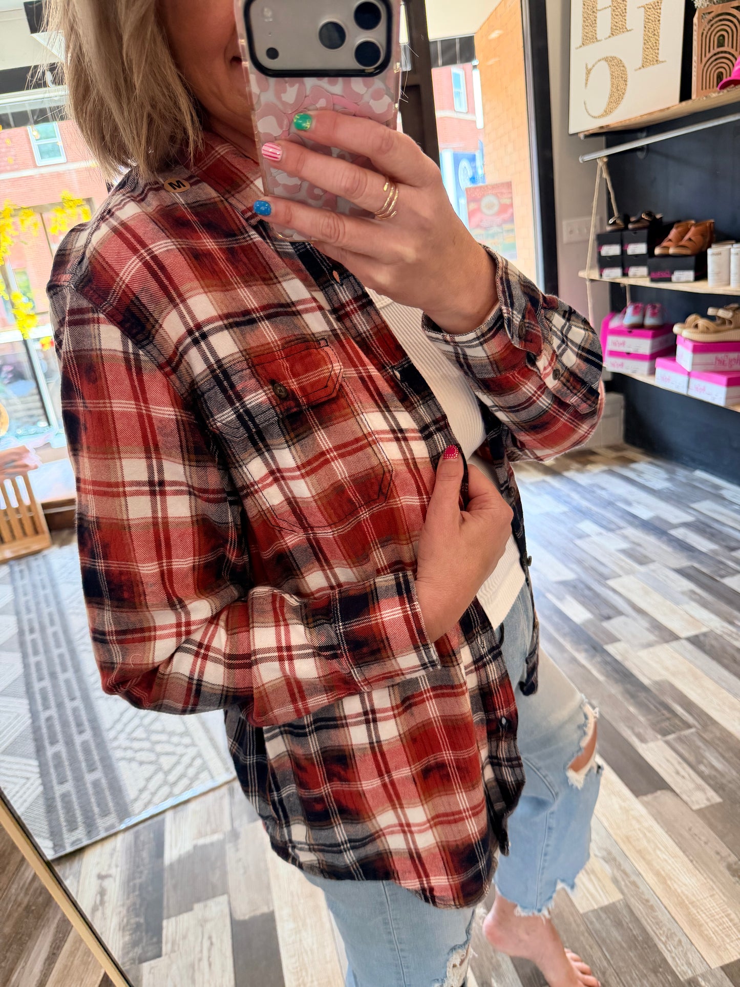Americana Bleached Flannels