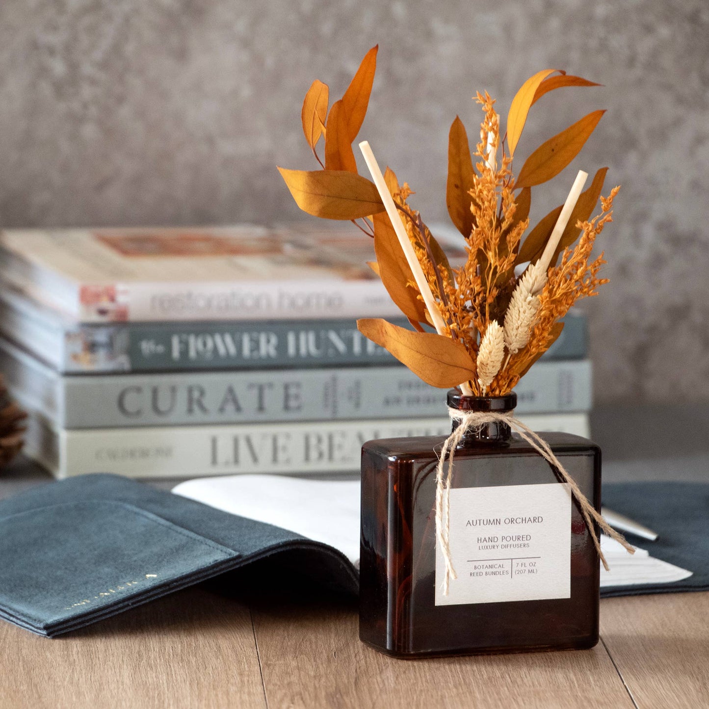 Autumn Orchard Bouquet Reed Bundle Fragrance Diffuser