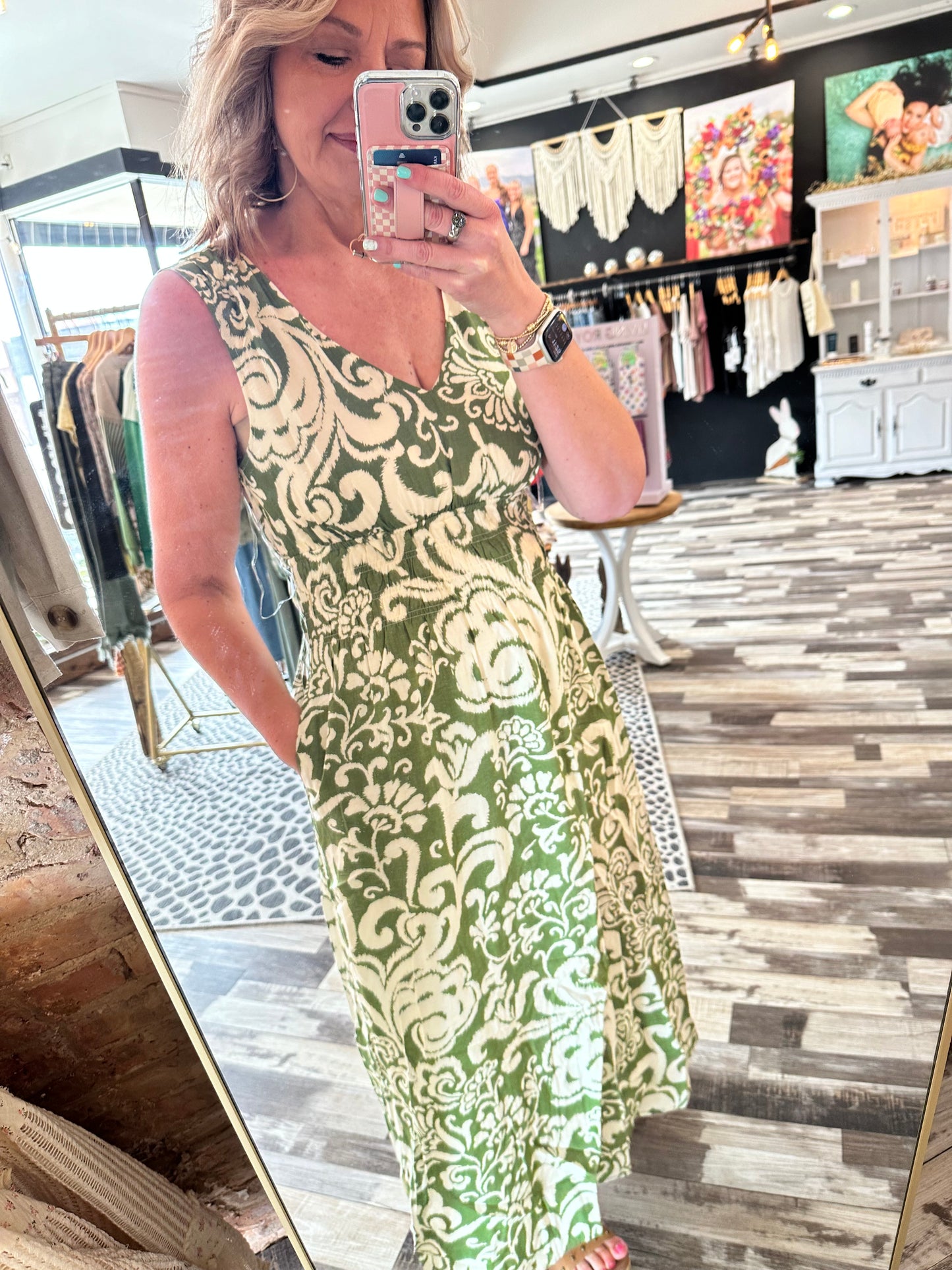 The Night Is Young Floral Maxi Dress