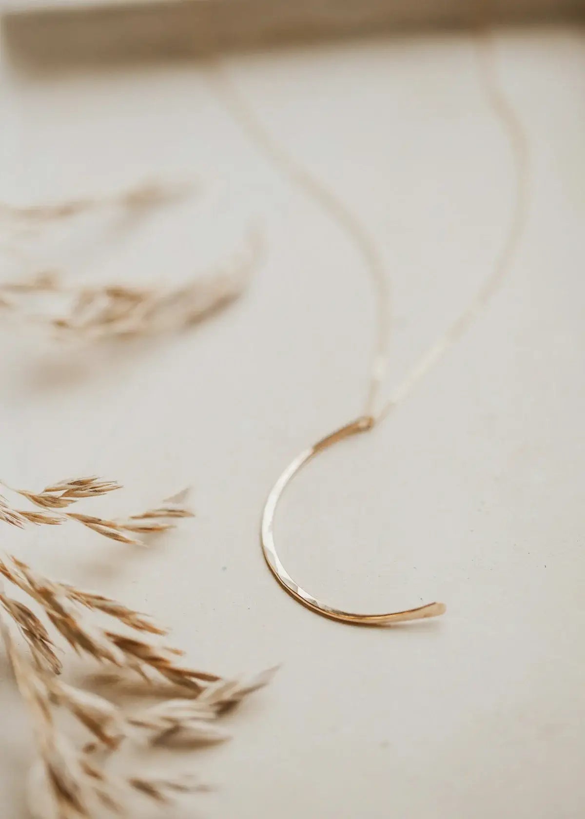 New Moon Pendant | 14kt Gold Fill