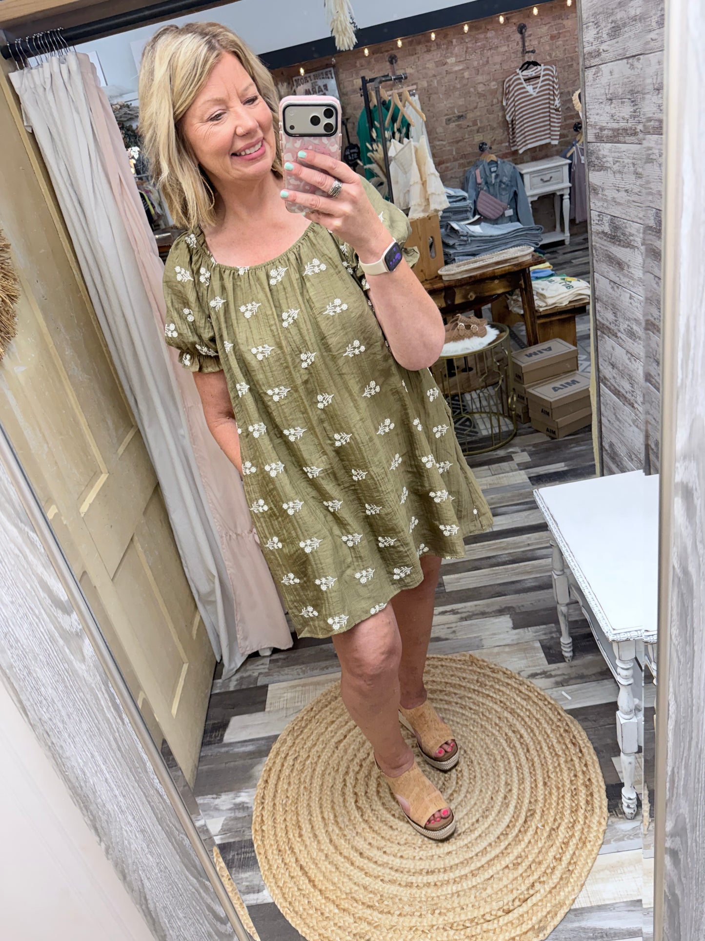 The Jordy In Dried Meadow Dress