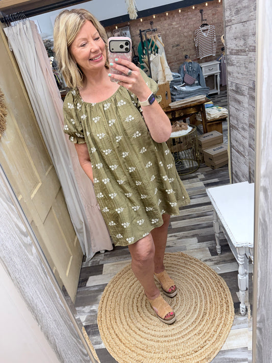 The Jordy In Dried Meadow Dress