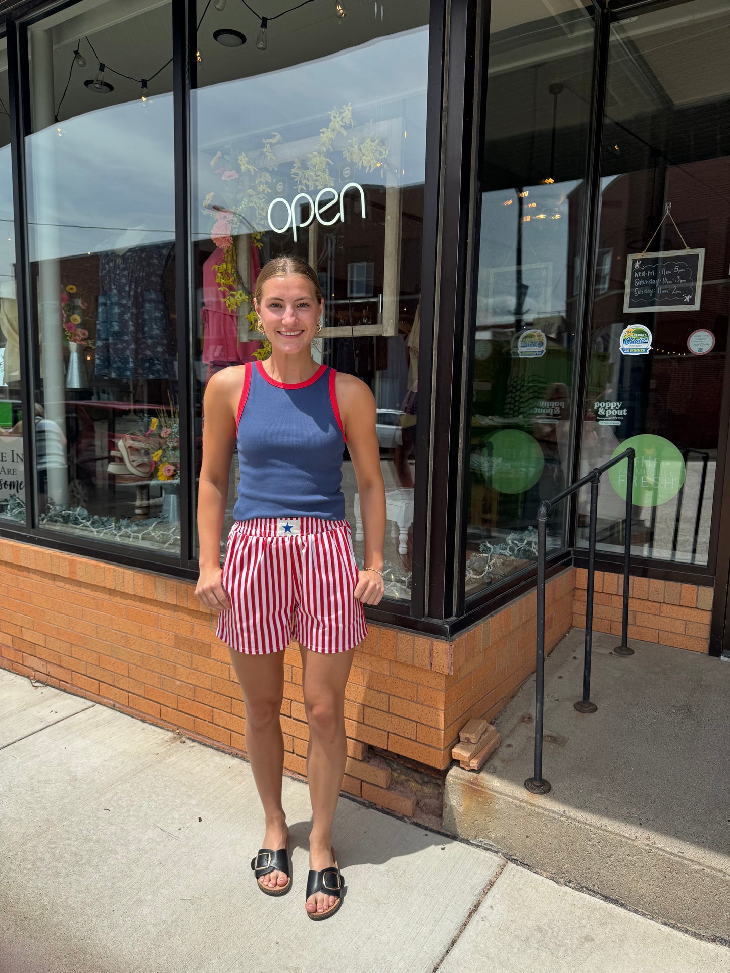 Ampersand Avenue Boxer Shorts - Uncle Sam
