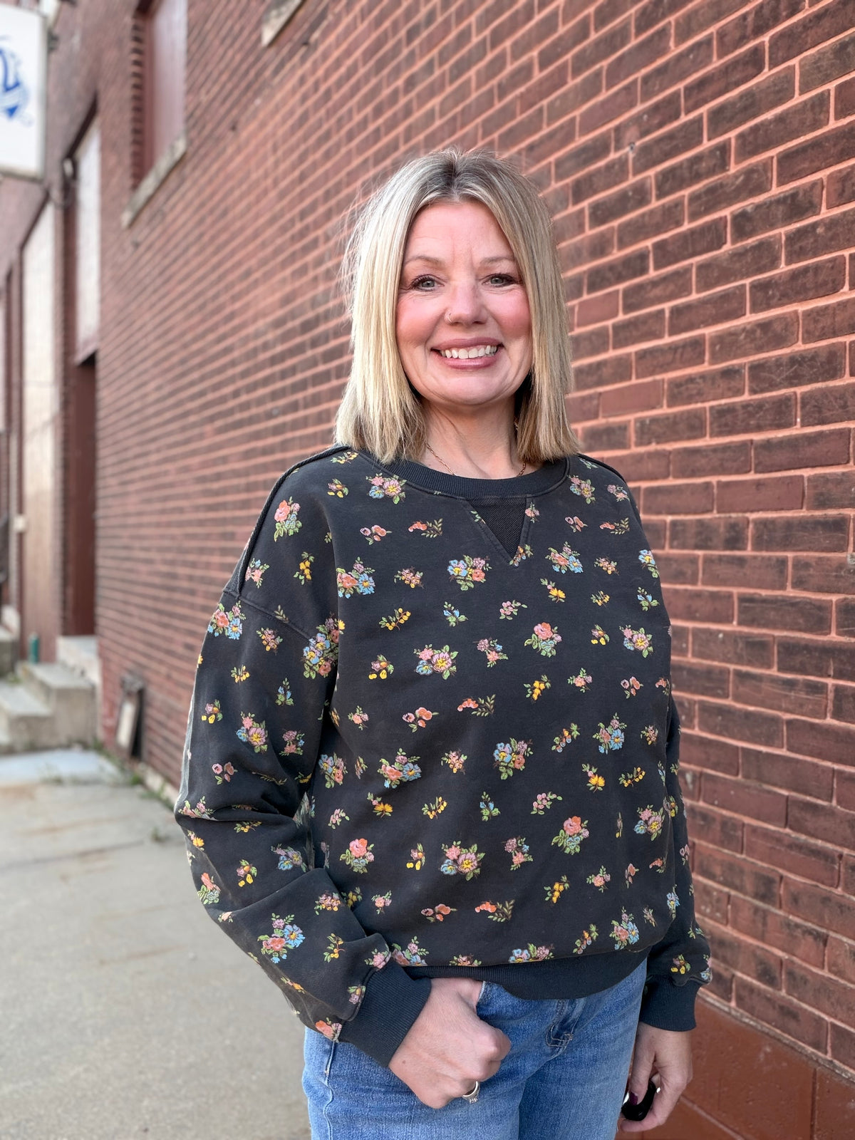 The Poppy Lane Mineral Washed Pullover