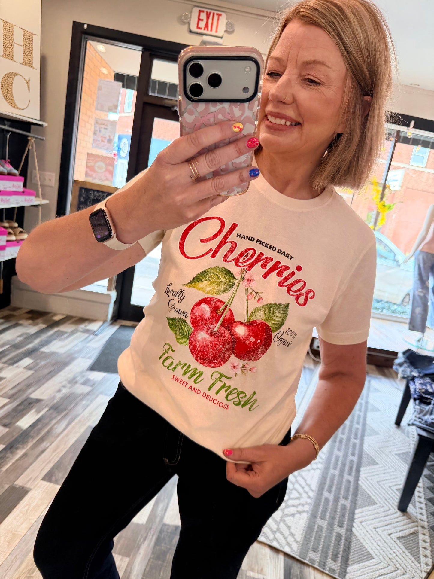 Cherries Graphic Tee