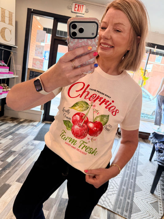 Cherries Graphic Tee
