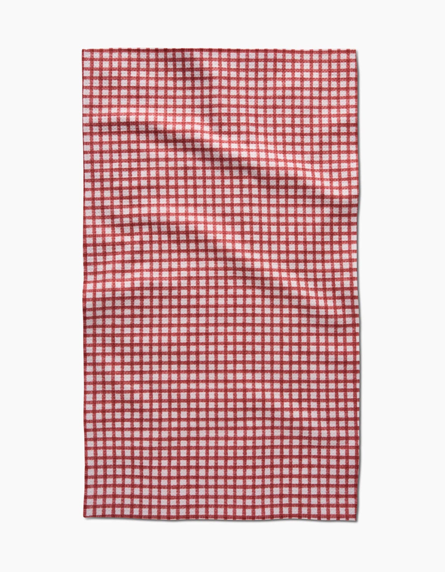 Fireside Plaid Red Tea Towel