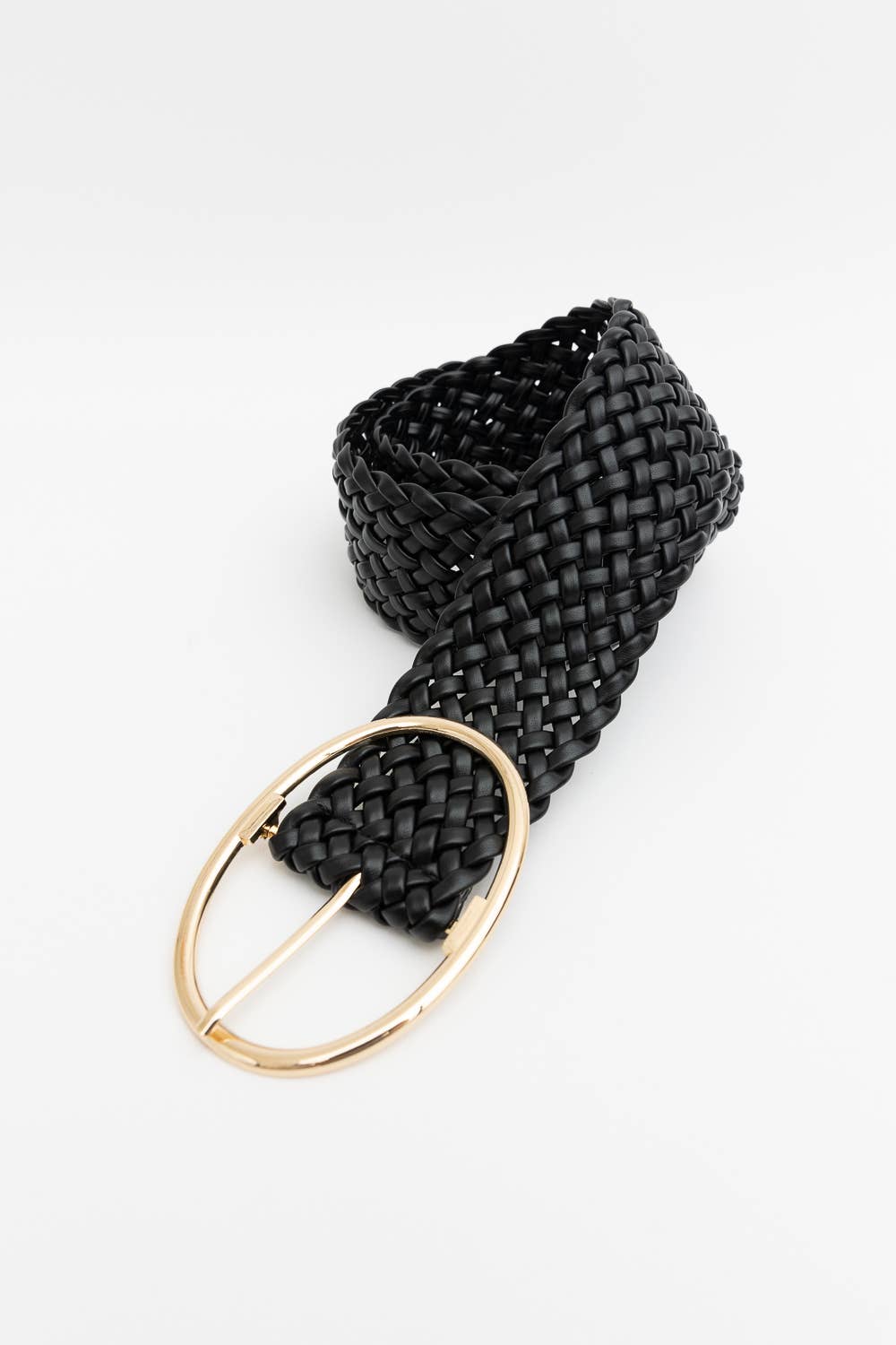 Wide Braided Belt
