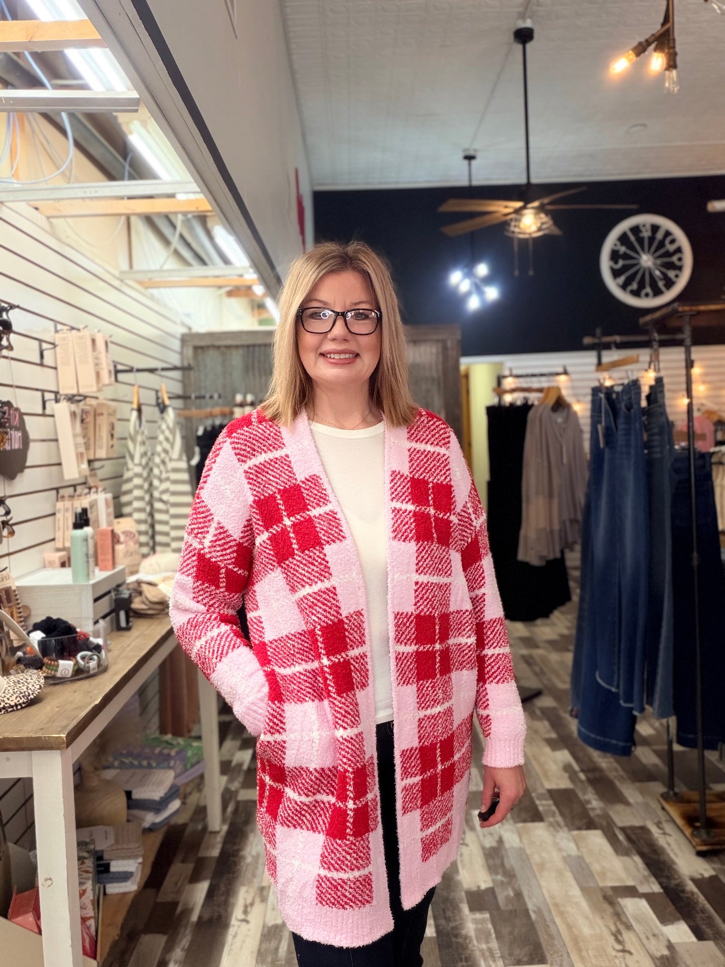 Valentine's Cloud Cardigan