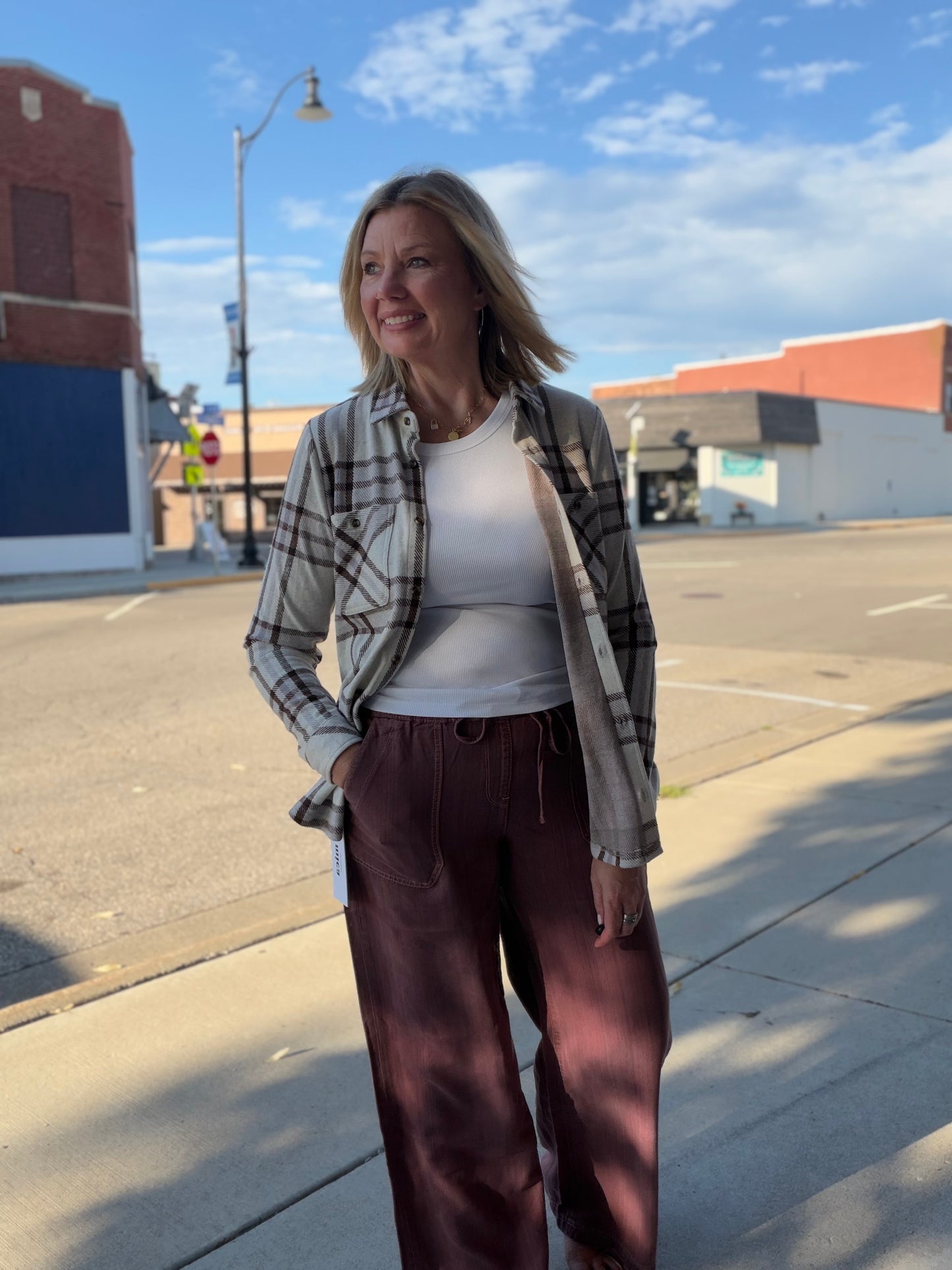 Mica High Rise Wide Leg Jogger