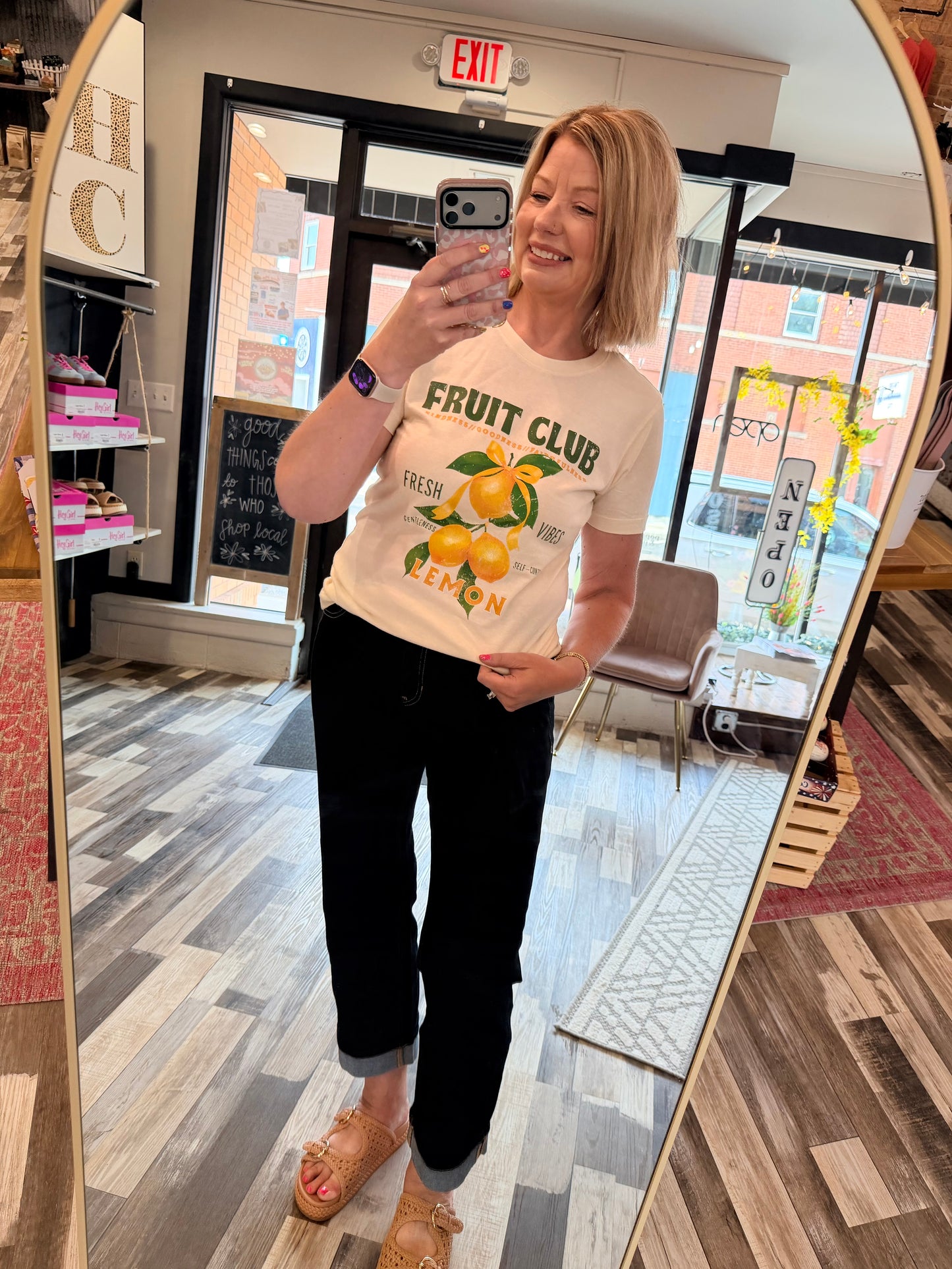 Lemon Fruit Club Graphic Tee