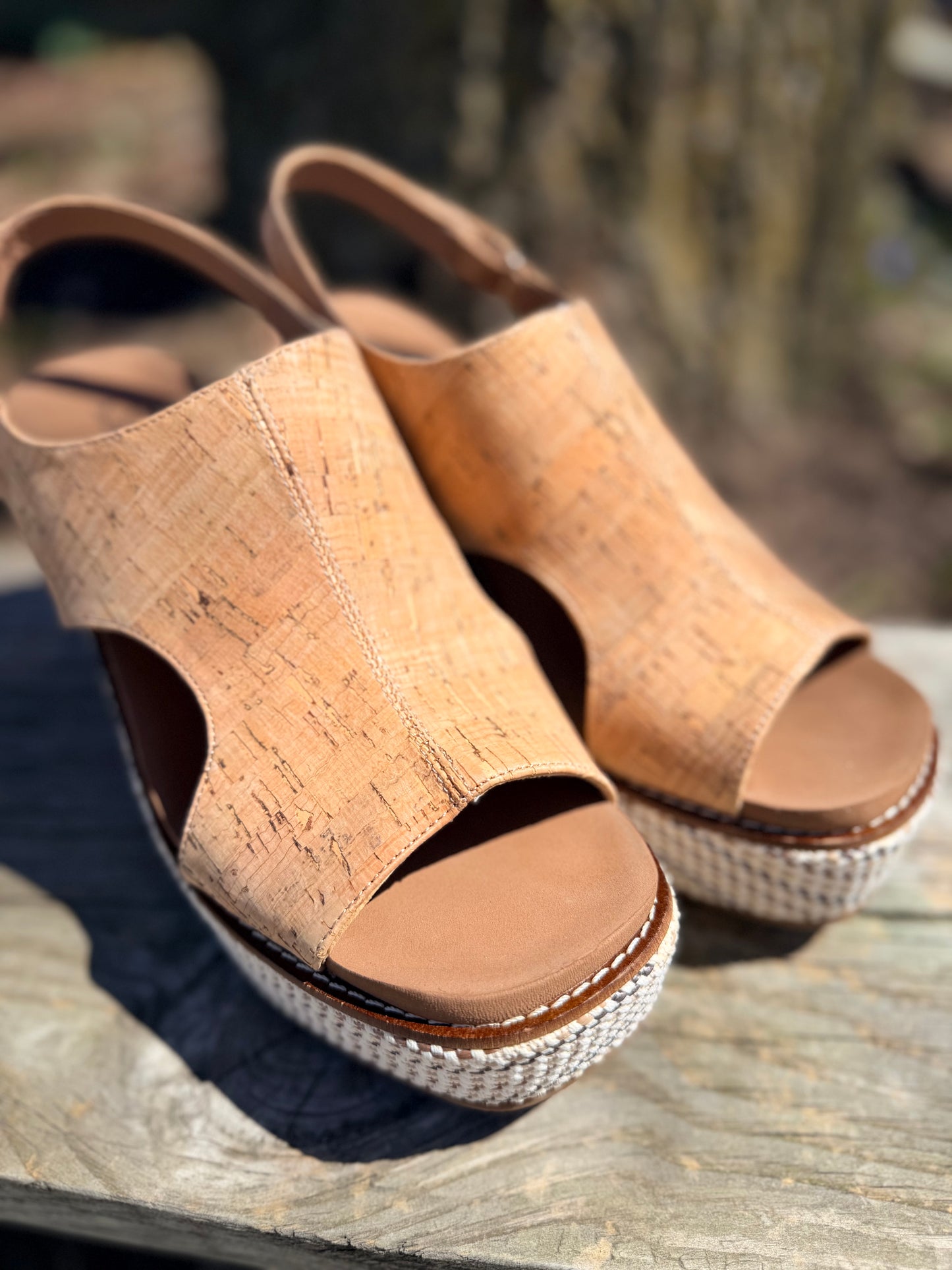 Corky's Cork Freddie Wedges