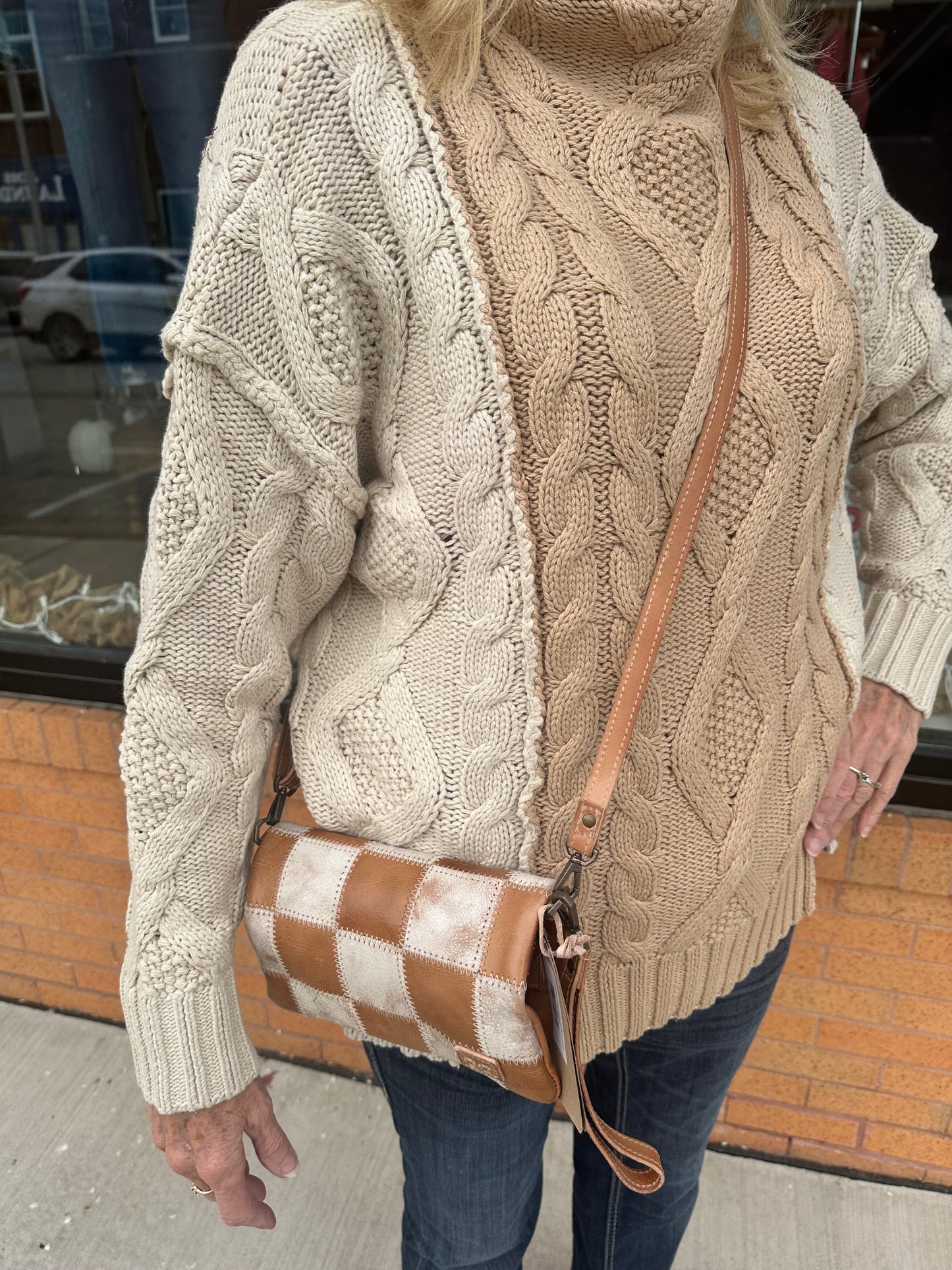 The Dani Oversized Knit Round Neck Sweater