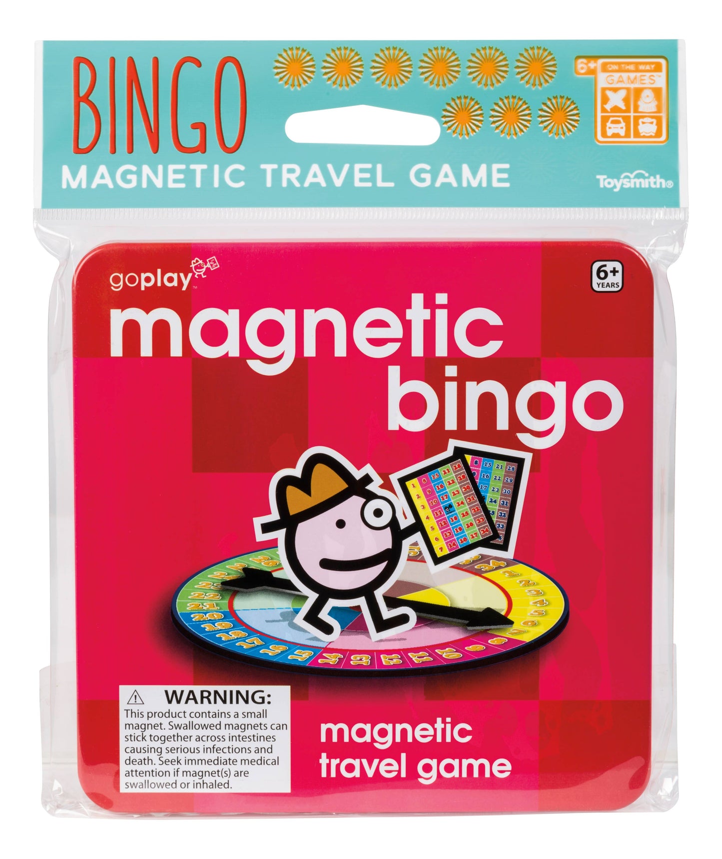 Magnetic Travel Games, Assortment of 6 Games