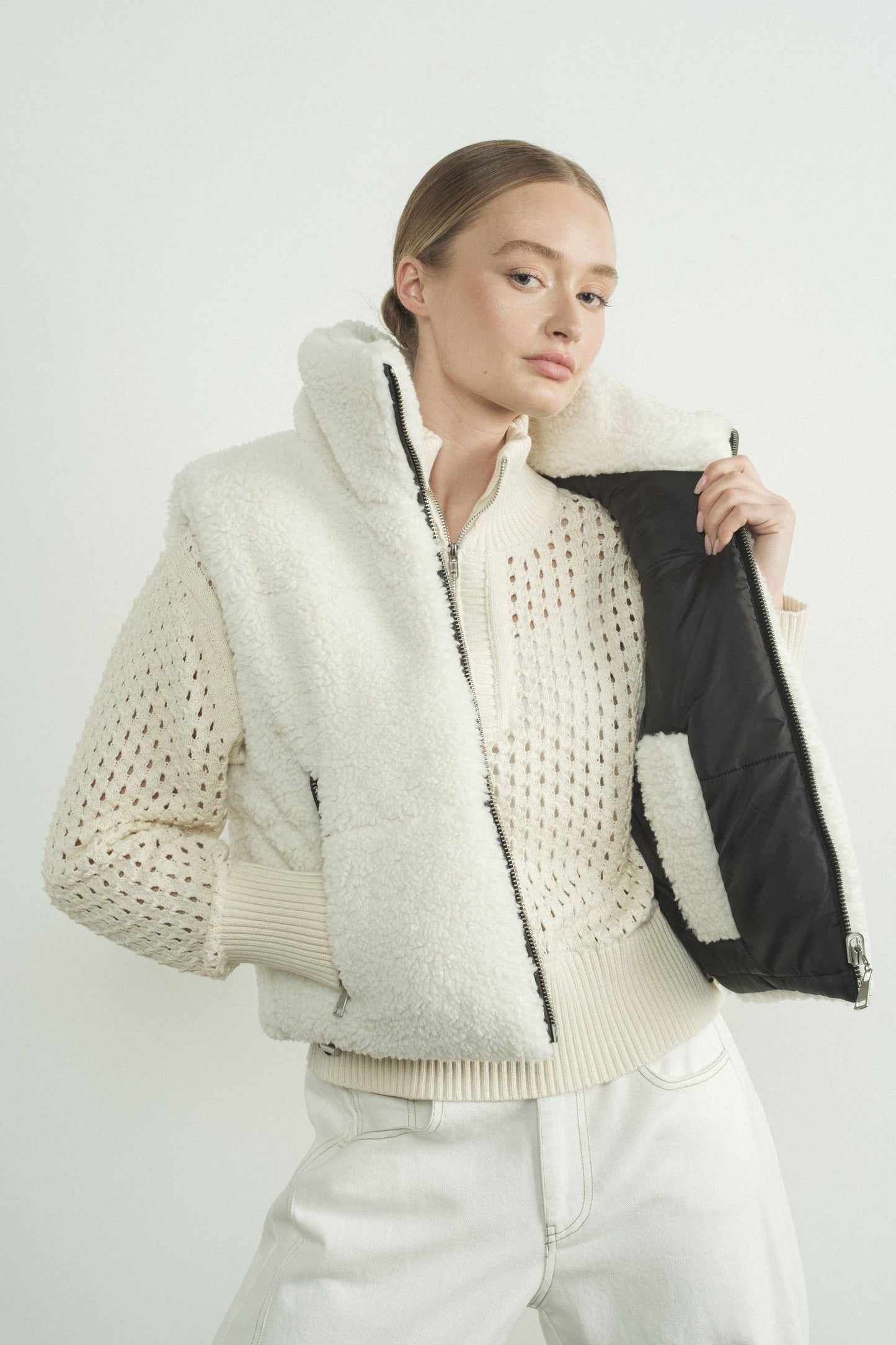 Reversible Sherpa Cozy Vest