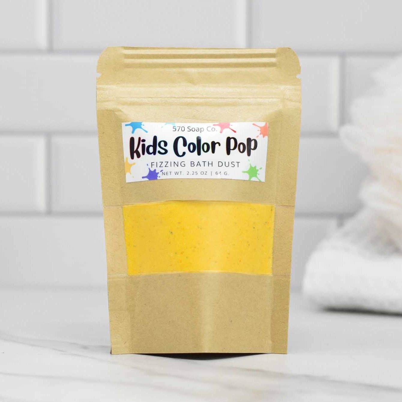 Kids Color Pop Fizzing Bath Dust