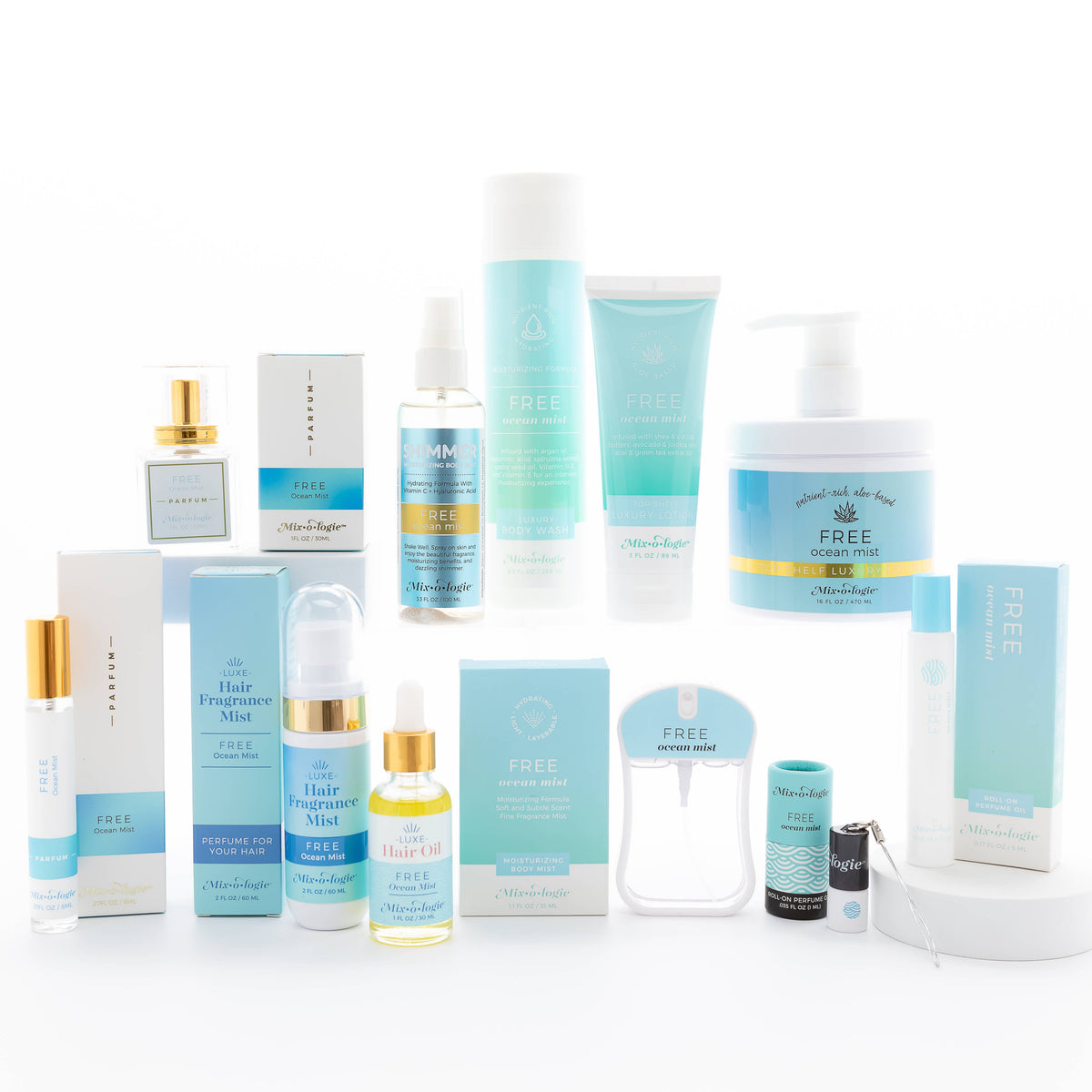 Free (Ocean Mist) | Rollerball Perfume Oil Roll-On