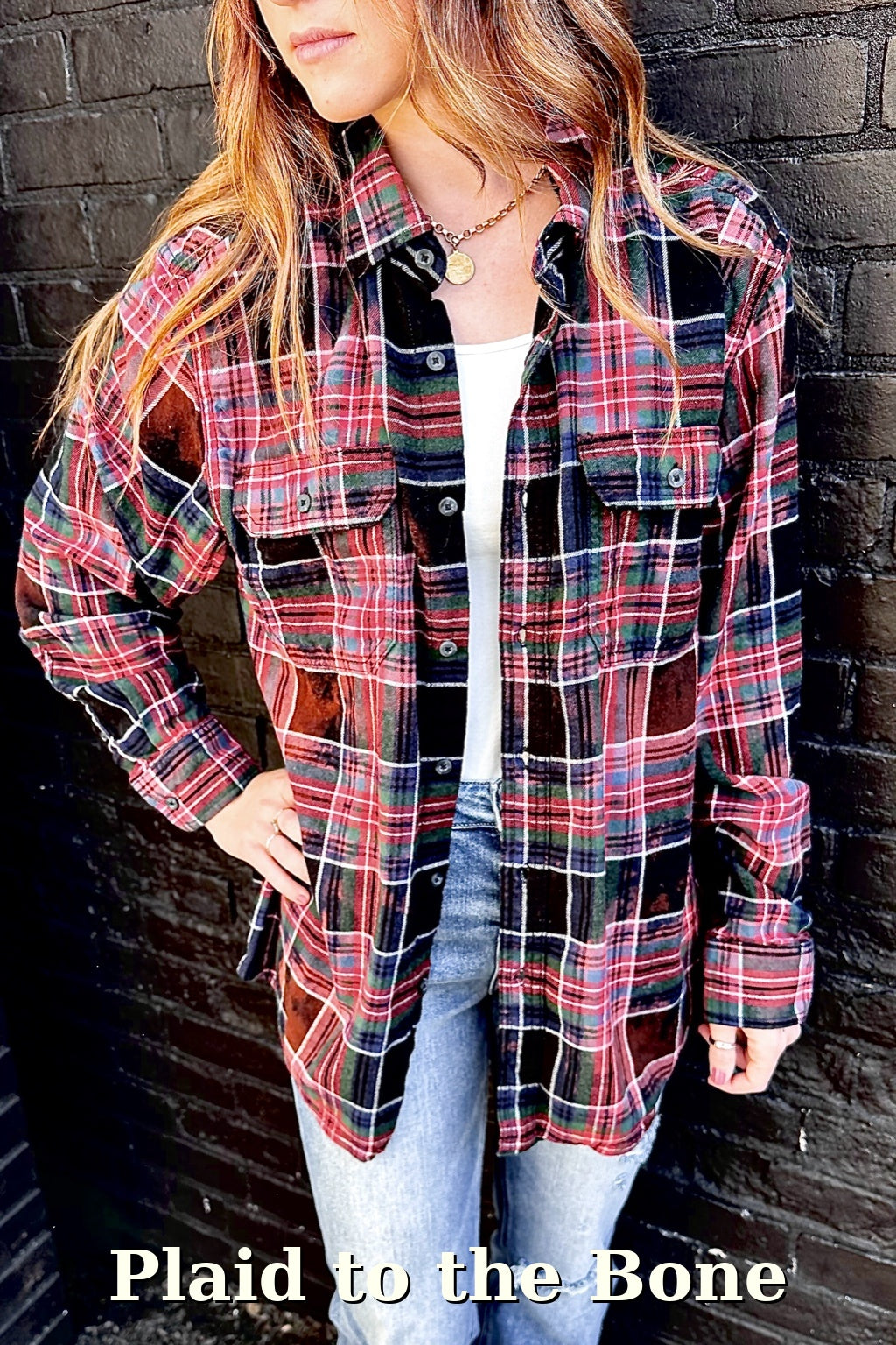 Christmas Famous Bleached Blush Flannel