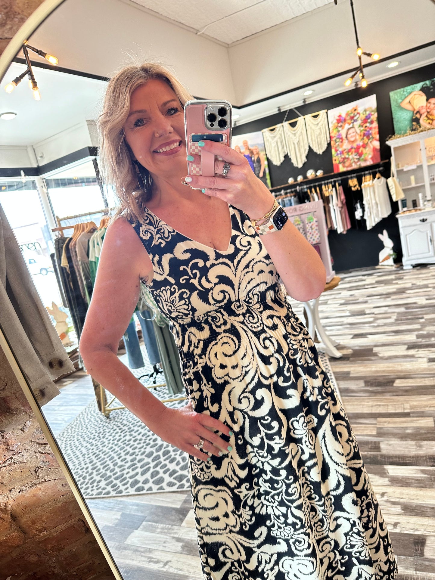 The Night Is Young Floral Maxi Dress