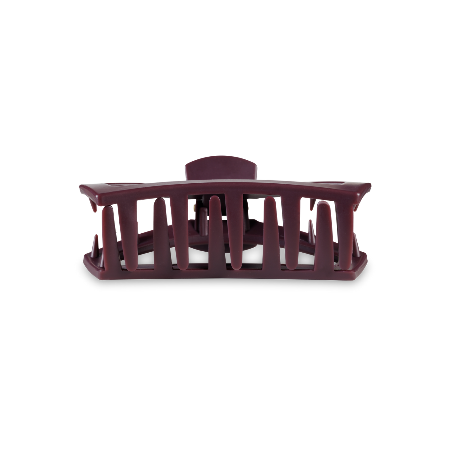 Open Hair Clip | Tiny | Burgundy Bliss