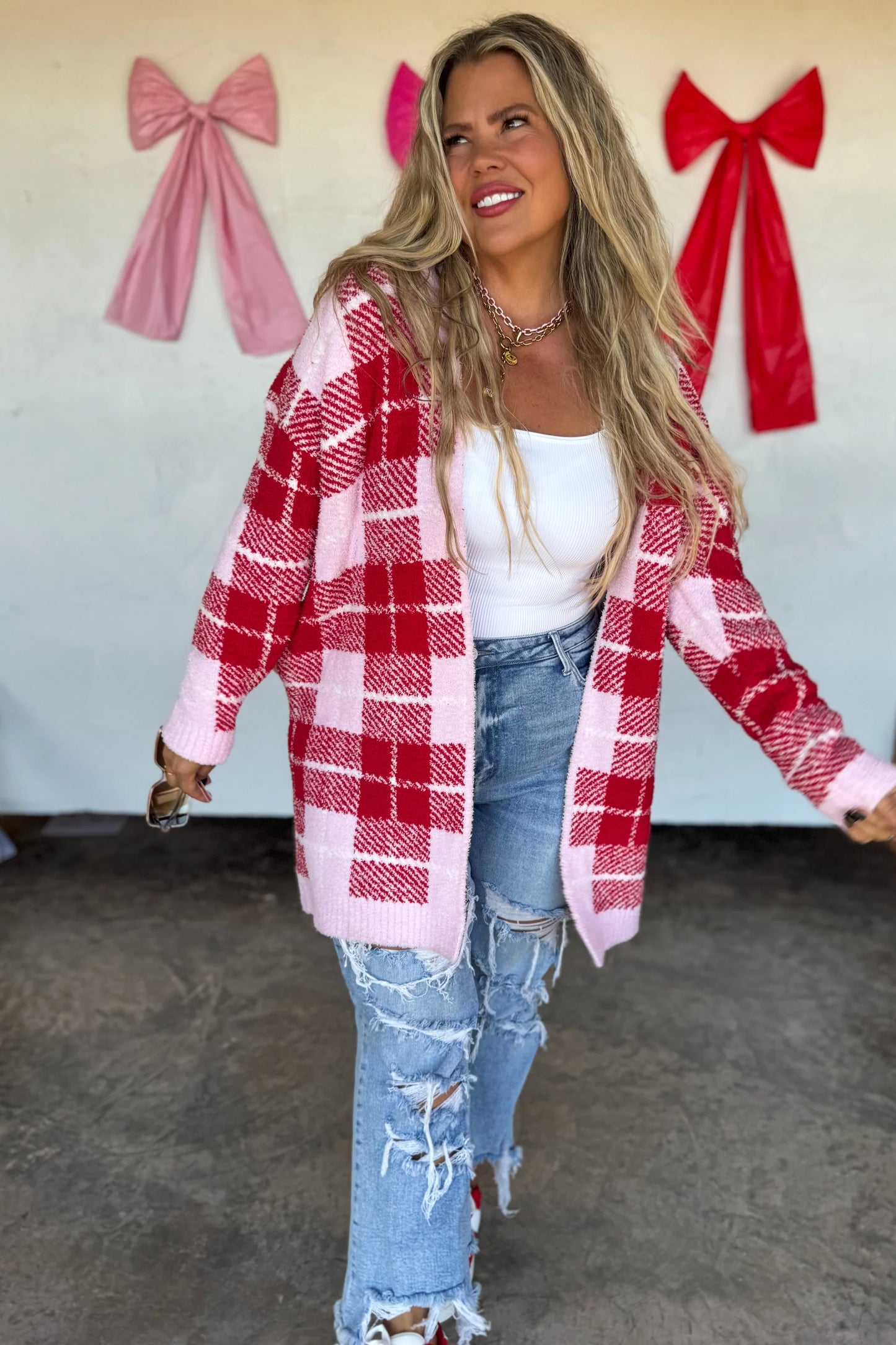 Valentine's Cloud Cardigan