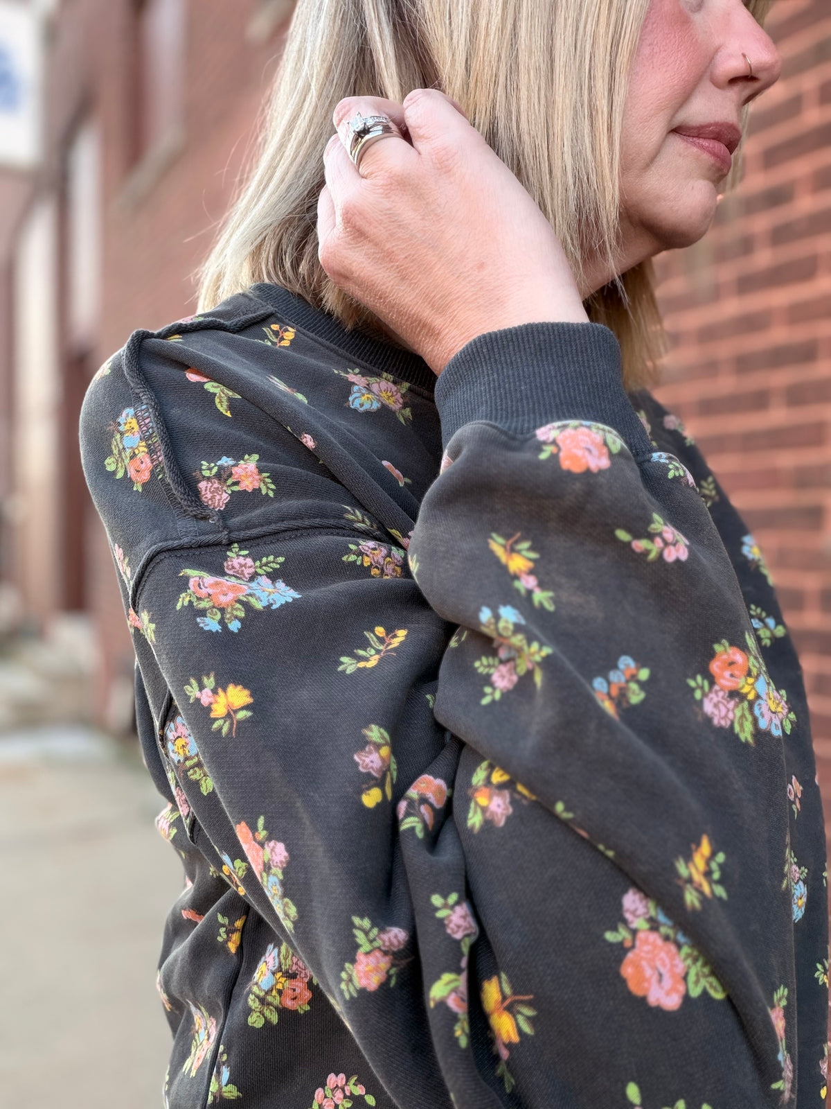 The Poppy Lane Mineral Washed Pullover