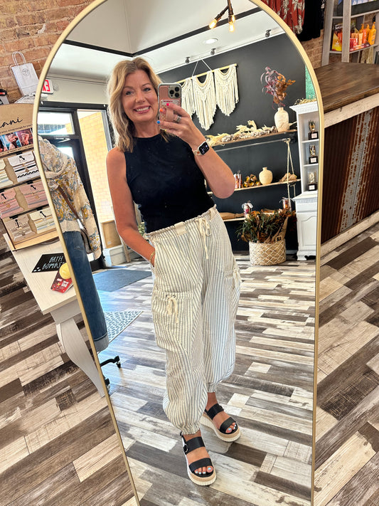 Audrey Barrel Pants