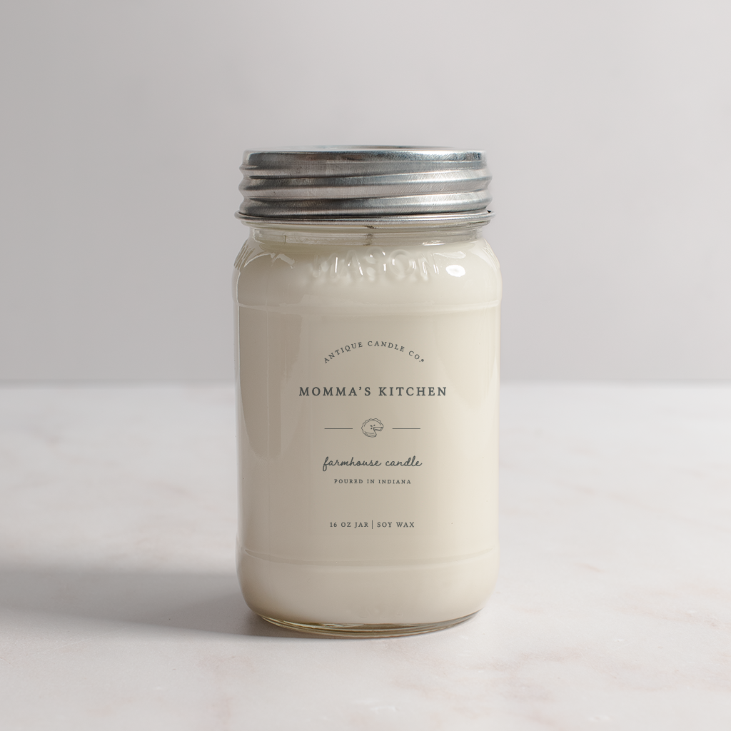 Momma's Kitchen - Soy Wax Mason Jar Candle