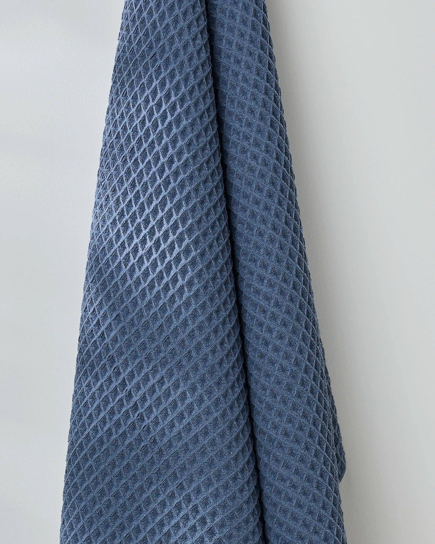 Midnight Blue Waffle Bath Towel