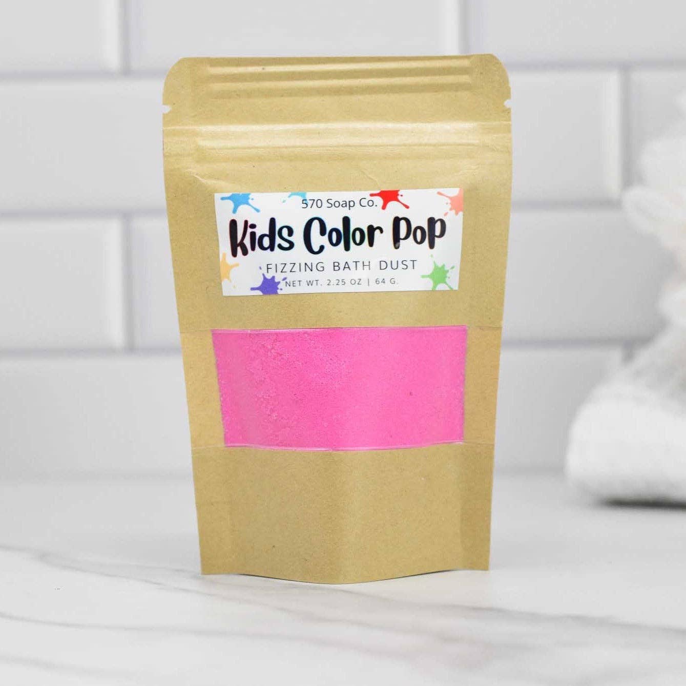 Kids Color Pop Fizzing Bath Dust