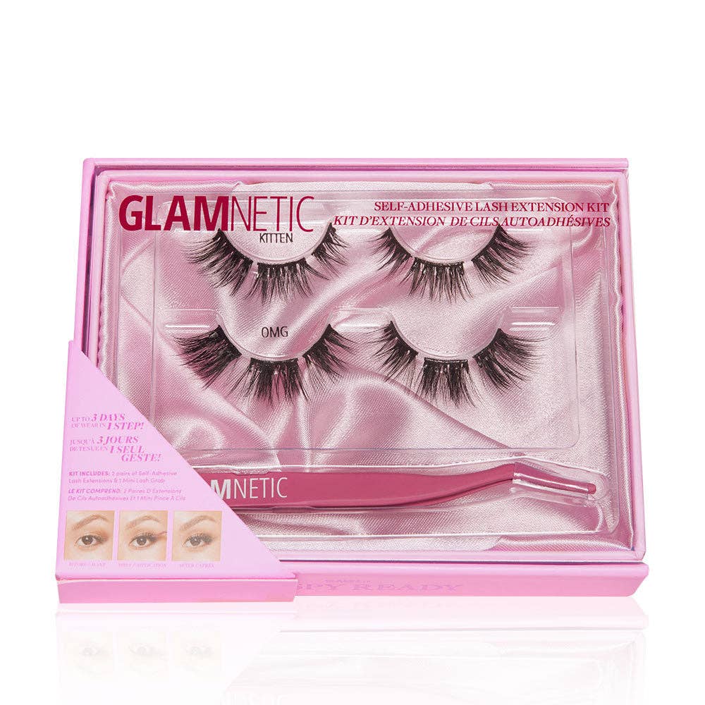 Wispy Ready Self Adhesive Lash Extension Kit | Kitten & OMG