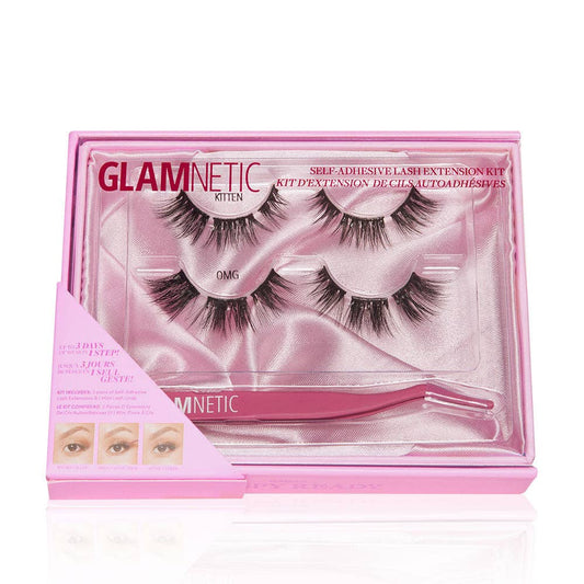 Wispy Ready Self Adhesive Lash Extension Kit | Kitten & OMG