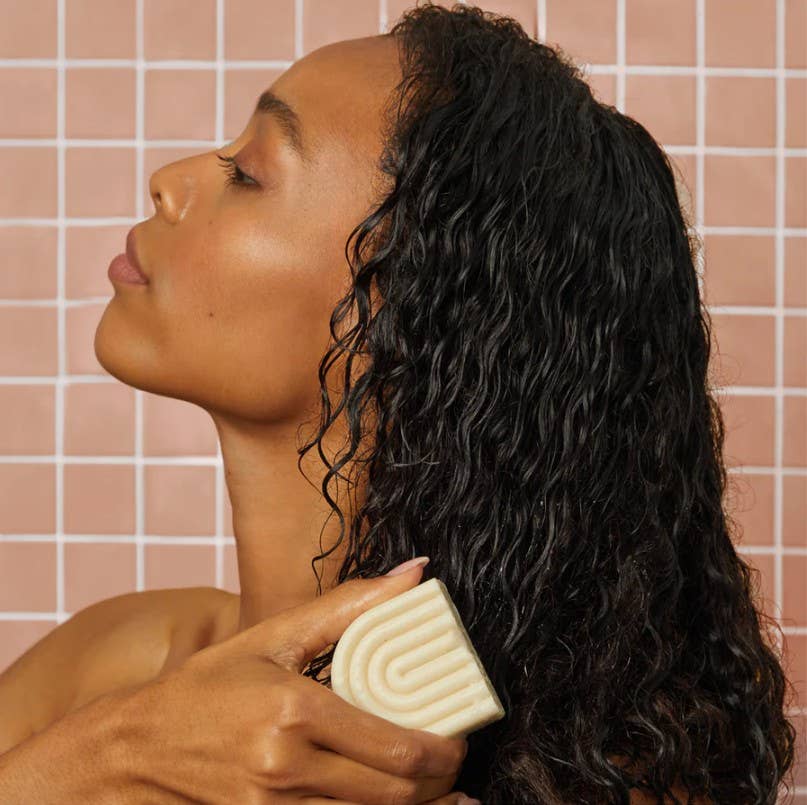 Coconut Oil Conditioner Bar for Dry Damaged Hair