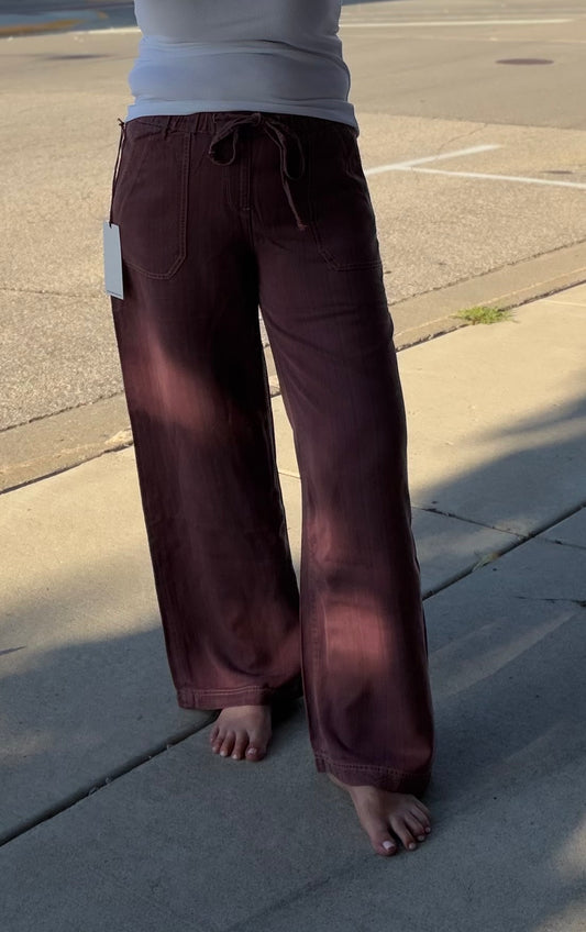 Mica High Rise Wide Leg Jogger