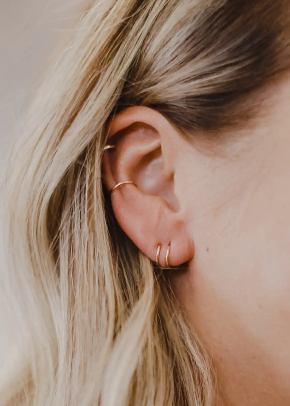 Tiny Twist Earrings | 14kt Gold Fill