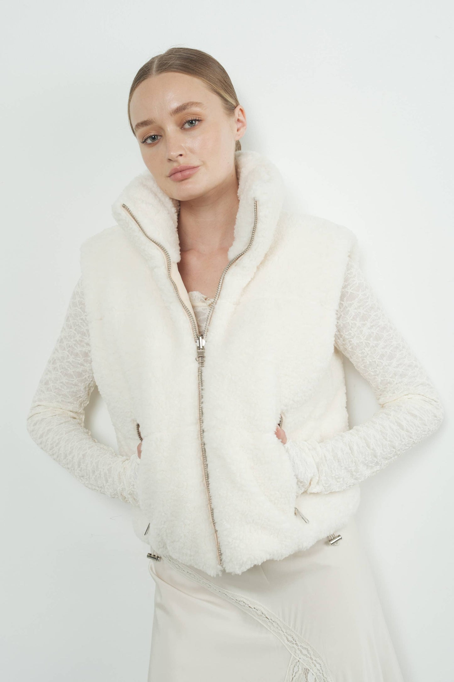 Reversible Sherpa Cozy Vest